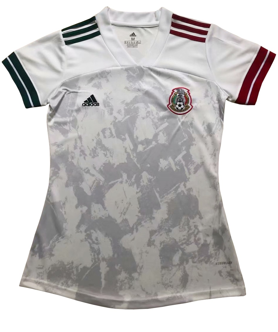 Camisa feminina oficial Adidas seleção do México 2020 II